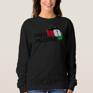 Sudadera Bandera Palestina Libre Bandera Árabe Salvar Pales