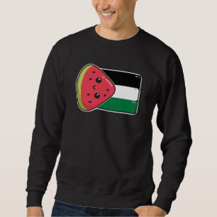 Sudadera Bandera palestina linda con Palestina sin sandía