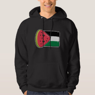 Sudadera Bandera palestina linda con Palestina sin sandía