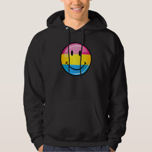 Sudadera Bandera Pansexual sonriente del orgullo