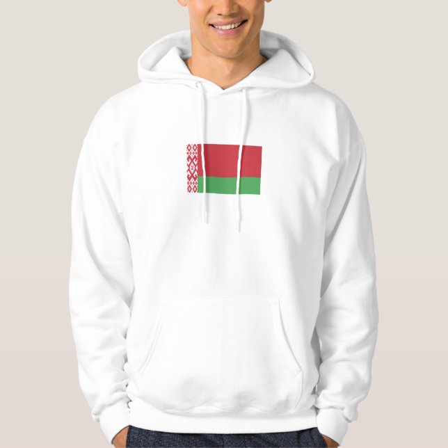 Sudadera Bandera patriótica bielorrusa (Anverso)