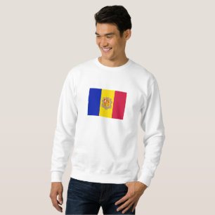 Sudadera Bandera Patriótica de Andorra