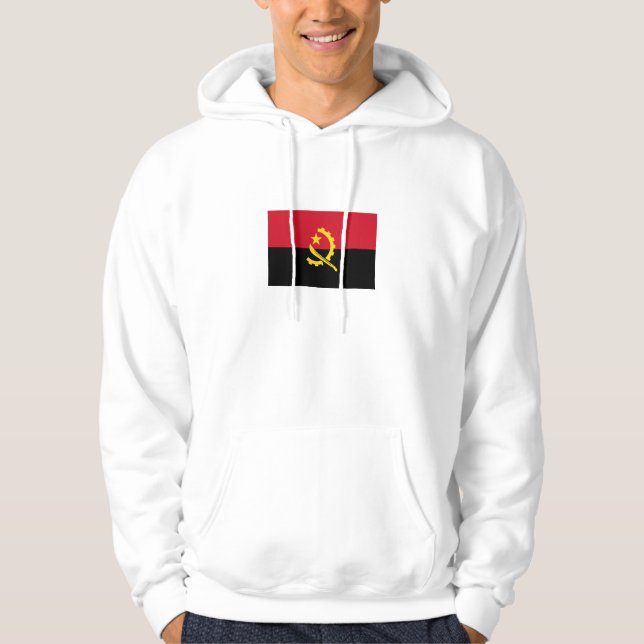 Sudadera Bandera Patriótica de Angola (Anverso)