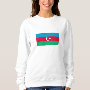 Sudadera Bandera patriótica de Azerbaiyán