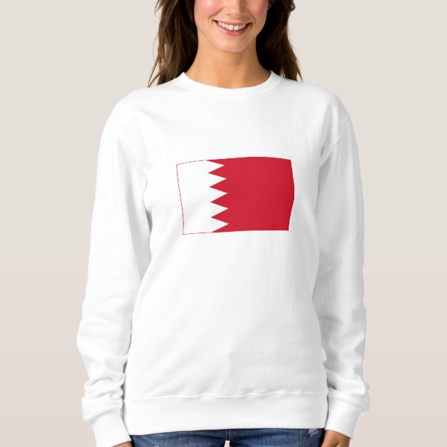 Sudadera Bandera patriótica de Baréin (Anverso)