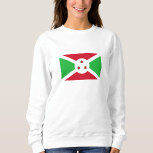 Sudadera Bandera patriótica de Burundi