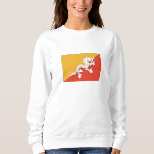 Sudadera Bandera patriótica de Bután