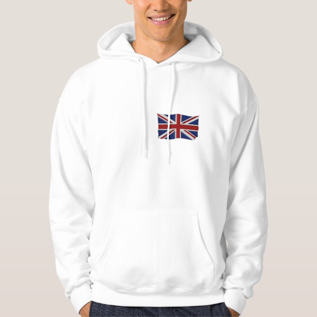 Sudadera BANDERA patriótica de la UNIÓN británica JACK (Anverso)