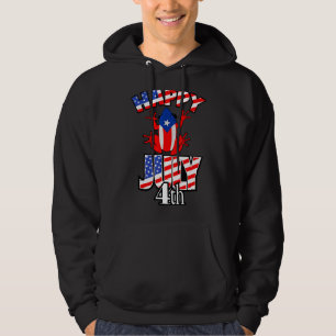 Sudadera Bandera Patriótica De Puerto Rico Rana Puero Rican