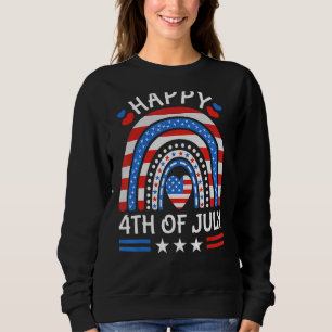Sudadera Bandera Patriótica Estadounidense Hombres Mujeres