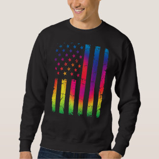 Sudadera Bandera Patriótica Estadounidense Para Mí