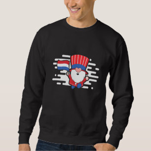 Sudadera Bandera Patriótica Holandesa Escalando Con Homie G