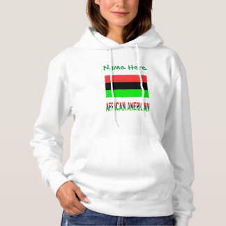 Sudadera Bandera personalizada de la diáspora africana para