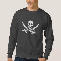 Bandera pirata calavera espadas cruzadas