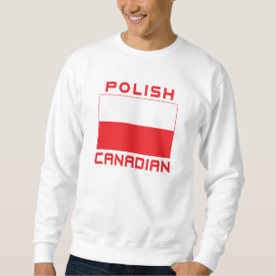 Sudadera Bandera polaca canadiense