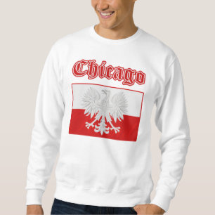 Sudadera Bandera polaca de Chicago