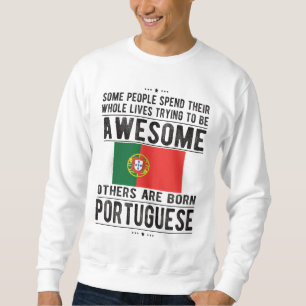 Sudadera Bandera portuguesa Patrimonio portugués Raíces p
