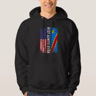 Sudadera Bandera retro norteamericana bandera del Congo mej