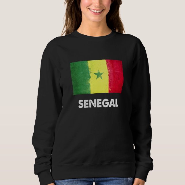 Sudadera Bandera senegalesa (Anverso)