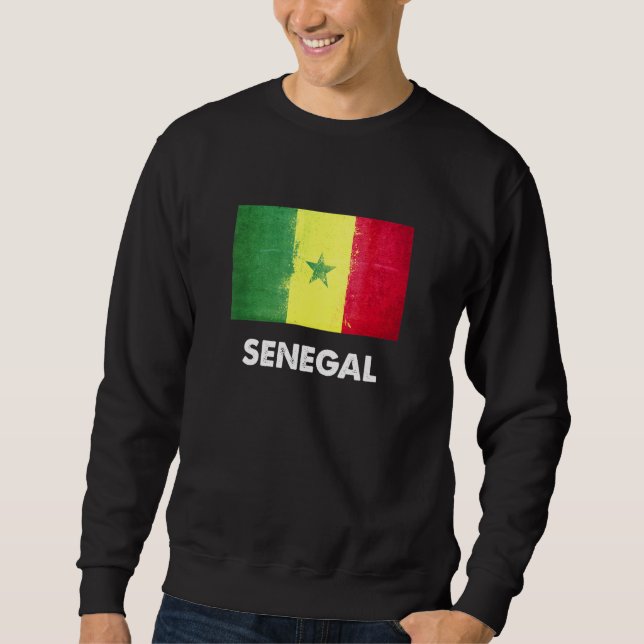 Sudadera Bandera senegalesa (Anverso)