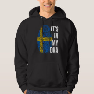 Sudadera Bandera sueca Adn Fingprint Suecia