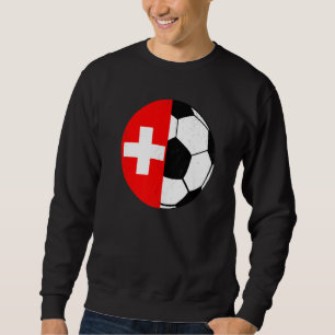 Sudadera Bandera sueca Aficionados al fútbol Fútbol Suiza