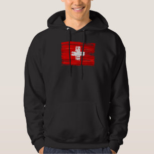 Sudadera Bandera Suiza