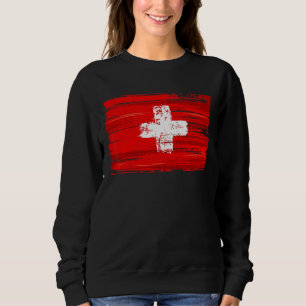 Sudadera Bandera Suiza