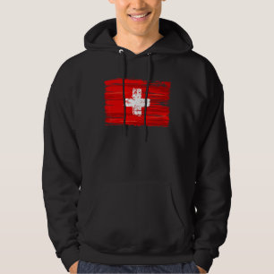 Sudadera Bandera Suiza