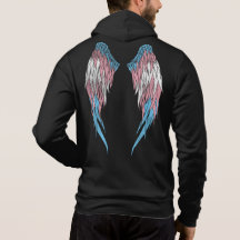Bandera transgénero - Halo - Wings