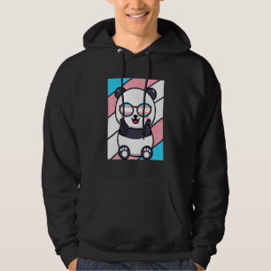 Sudadera Bandera Transgénero Orgullo Panda LGBTQ Aliado Org