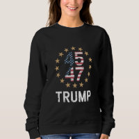 Bandera Trump 2024 Recuperemos América Trump 45 47