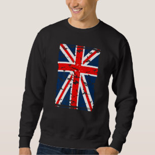 Sudadera Bandera Union Jack Uk Reino Unido Gran Bretaña Br
