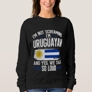 Sudadera Bandera uruguaya no grito Uruguay