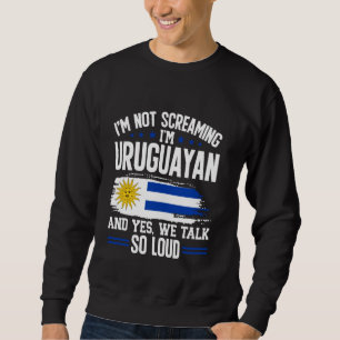 Sudadera Bandera uruguaya no grito Uruguay