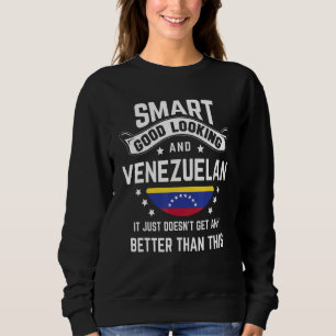 Sudadera Bandera Venezolana Orgullo Nativo Venezuela Venezo