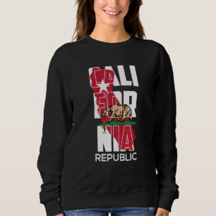 Sudadera Bandera vintage de la República de California de E