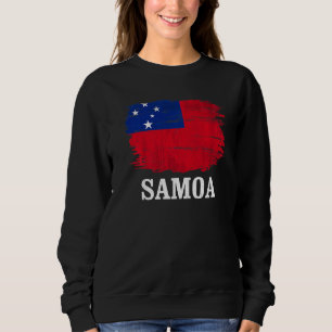Sudadera Bandera vintage de Samoa para samoano
