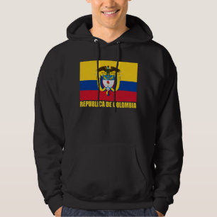 Sudadera Bandera y escudo de armas de Colombia