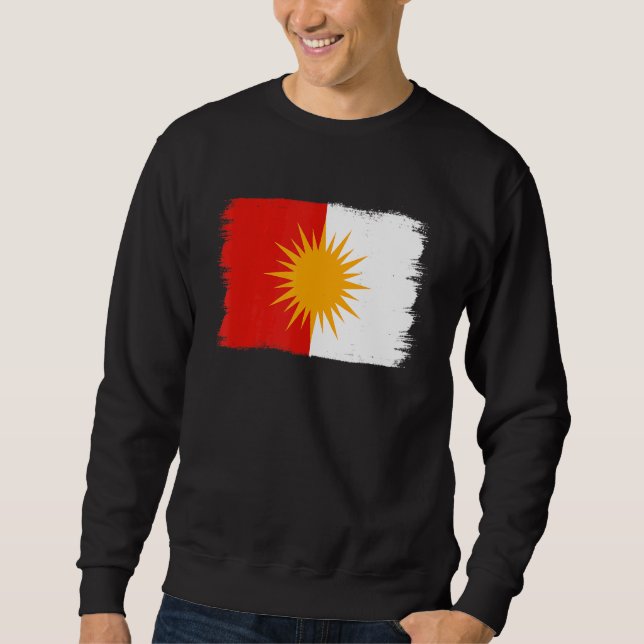 Sudadera Bandera yazidí Ezidi (Anverso)