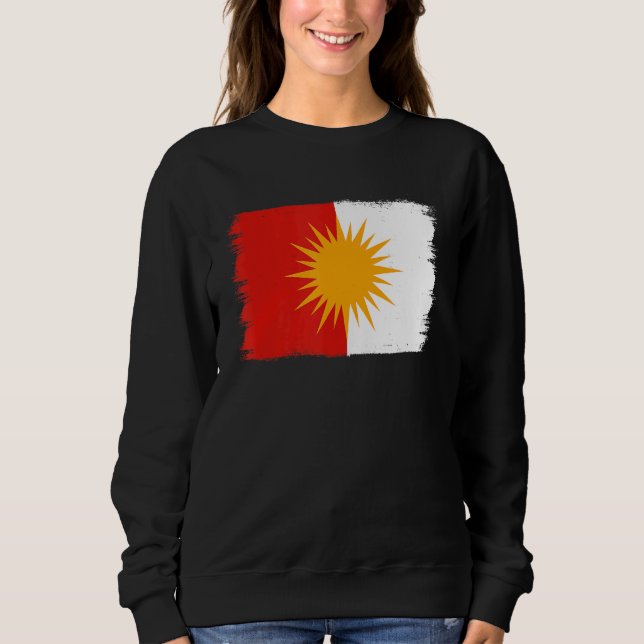 Sudadera Bandera yazidí Ezidi (Anverso)