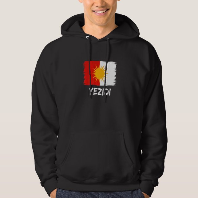 Sudadera Bandera Yezidi Ezidi (Anverso)
