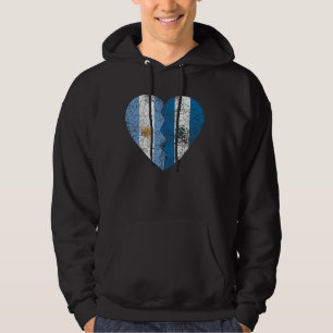 Sudadera Banderas argentinas salvadoreñas Corren Argentina