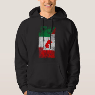 Sudadera Banderas de Canadá de Italia - Canadiense de Itali