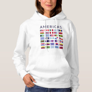 Sudadera Banderas de países de América Banderas nacionales