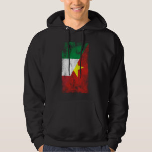 Sudadera Banderas de Vietnam de Italia - Vietnamita italian