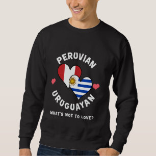 Sudadera Banderas del corazón de lo que no hay que amar per