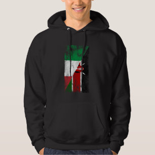Sudadera Banderas italianas kenianas