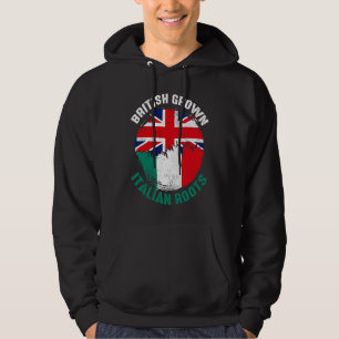 Sudadera Banderas vintage de raíces italianas cultivadas en