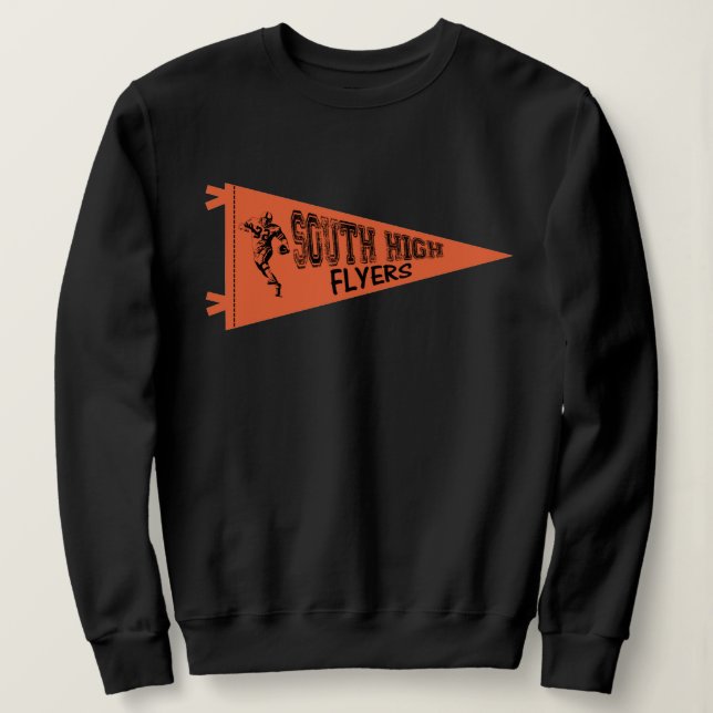 Sudadera Banderín DEL SUR #2 de los AVIADORES (Anverso del diseño)